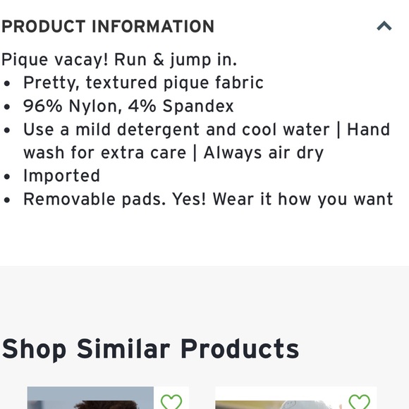 Aerie Pique V Scoop Bikini Top - Picture 7 of 7